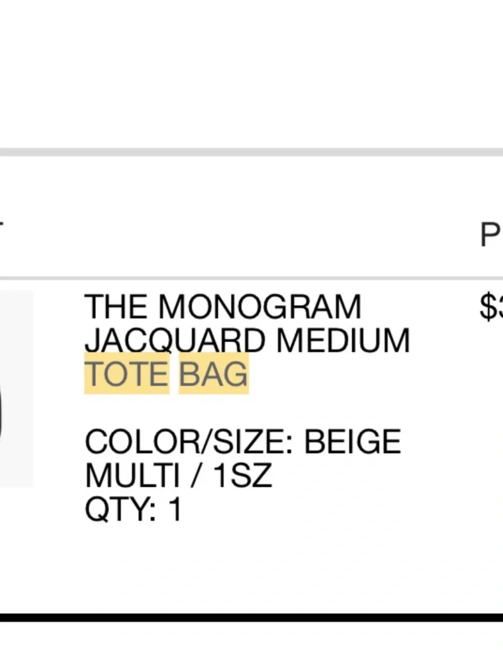 Marc Jacobs Tote Bag